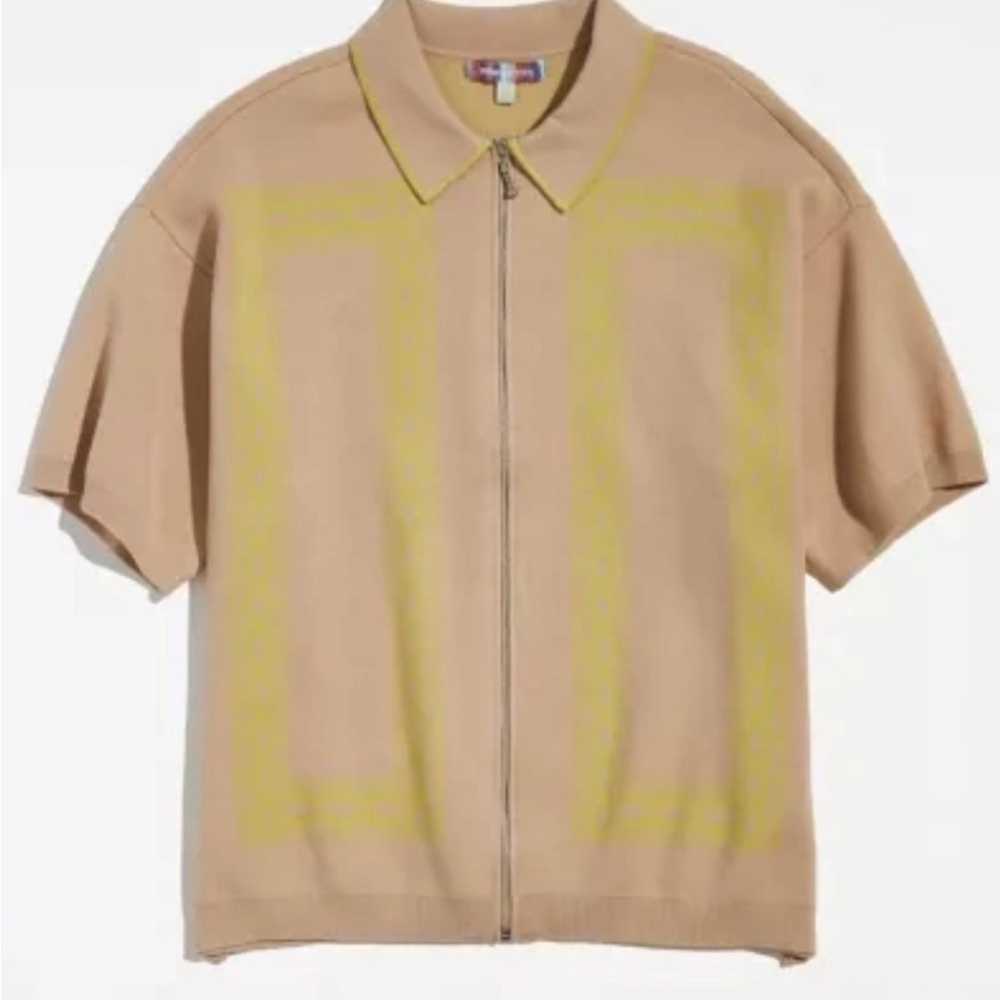 Urban Outfitters Retro Knit Zip Up